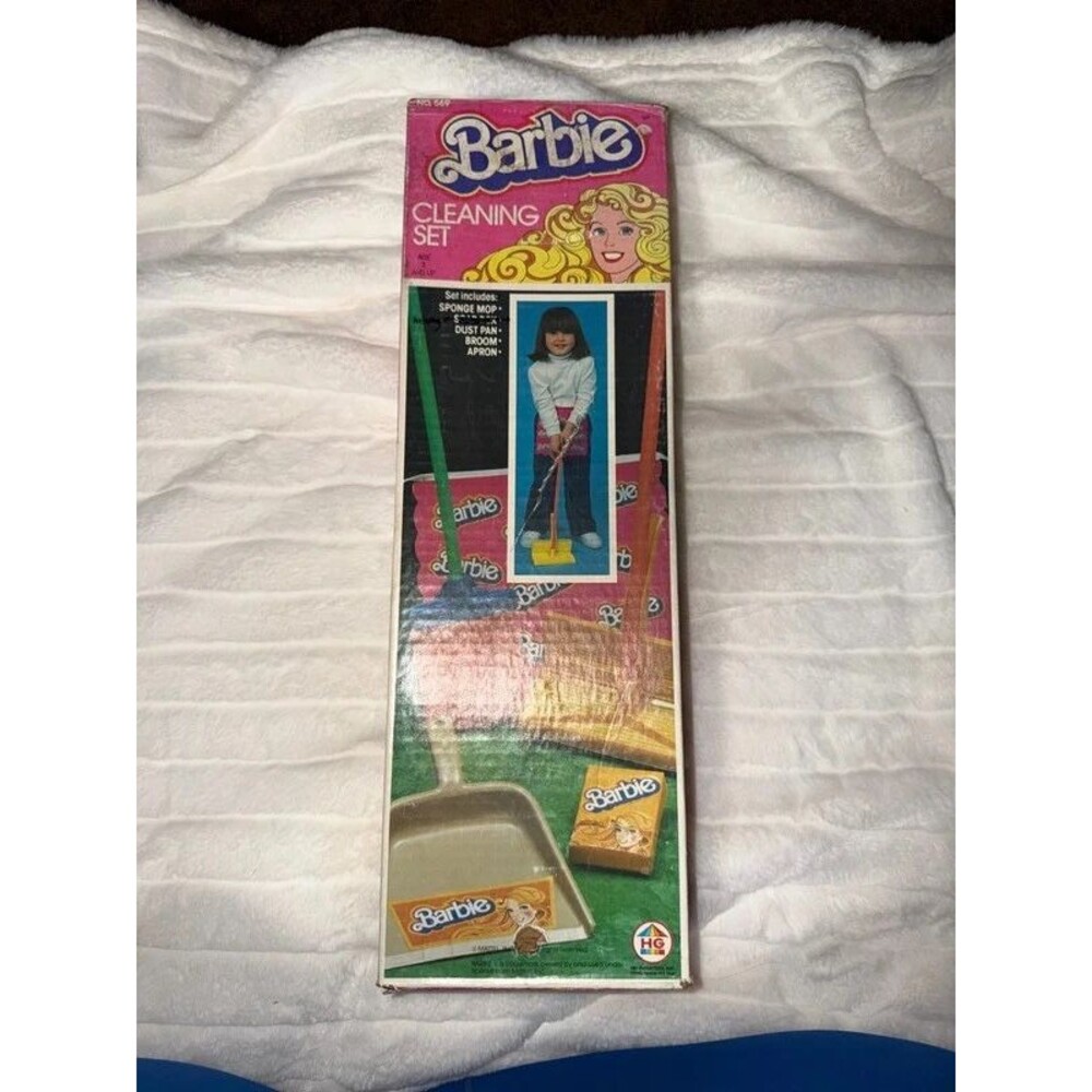 Vintage bar cleaning set